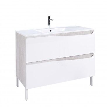 Mvel Lotus 100cm Cinza/Branca