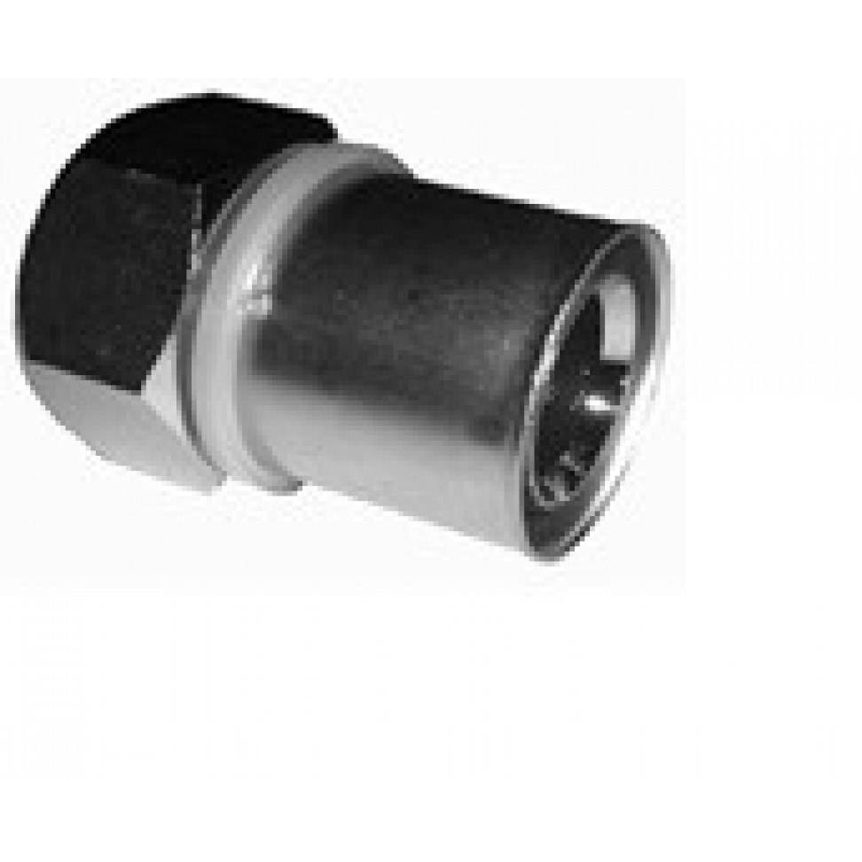 Casquilho F�mea Cromado Multicamada 25x3/4