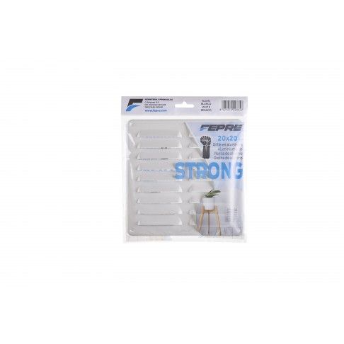 Grelha Strong C/Mosqueteiro 20x20cm Branca Grelha Strong C/Mosqueteiro 20x20cm Branca