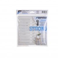 Grelha Strong C/Mosqueteiro 20x20cm Branca