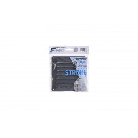 Grelha Strong C/Mosqueteiro 15x15cm Cinza Grelha Strong C/Mosqueteiro 15x15cm Cinza