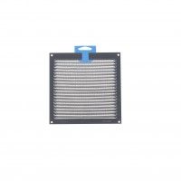 Grelha C/Mosqueteiro Alumnio 17x17x0.8cm Cinza