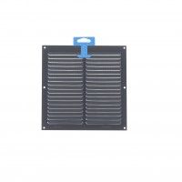 Grelha C/Mosqueteiro Alumnio 20x20x0.8cm Cinza