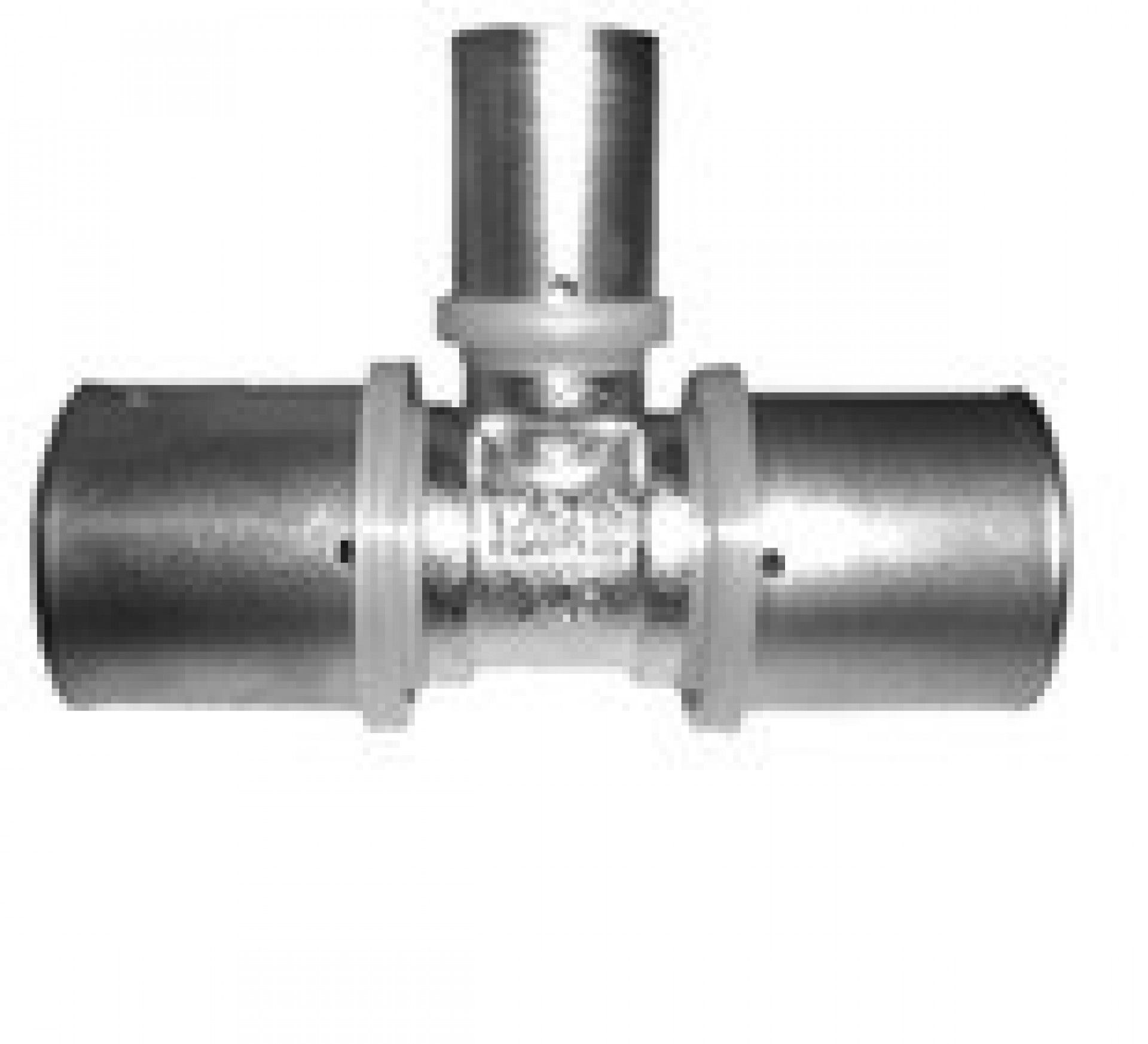 Tê Redondo Cromado Multicamada 20x16x20