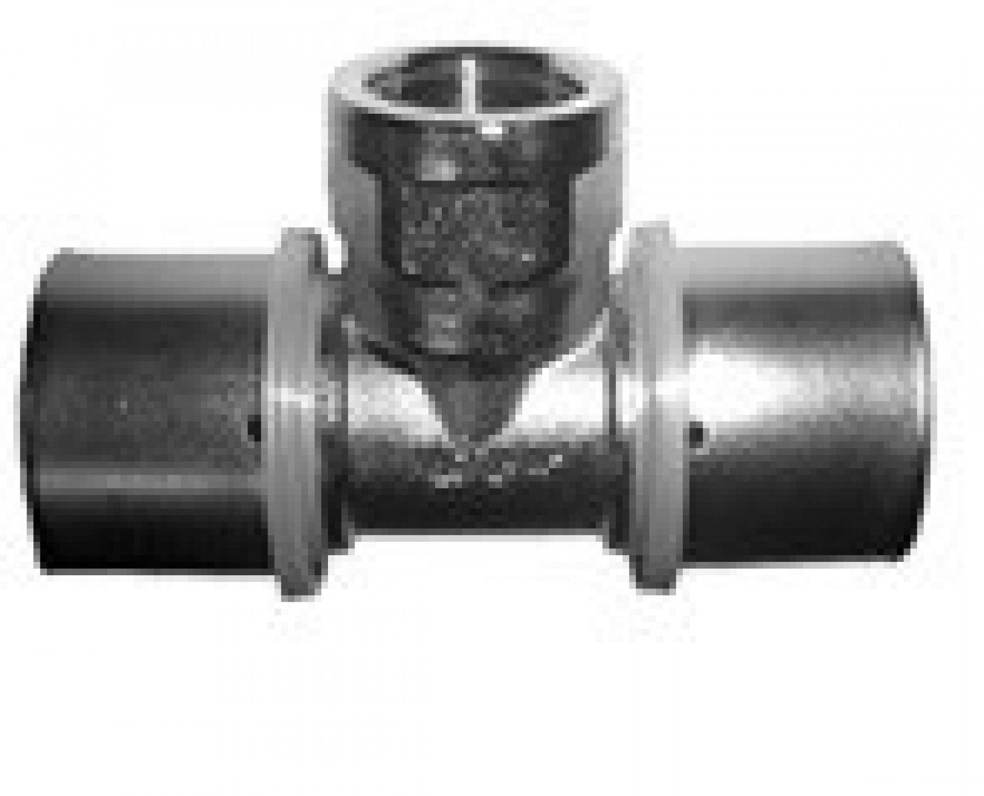 Tê Roscado Cravar Cromado Multicamada 20x1/2x20