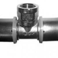 T Roscado Cravar Cromado Multicamada 20x1/2x20