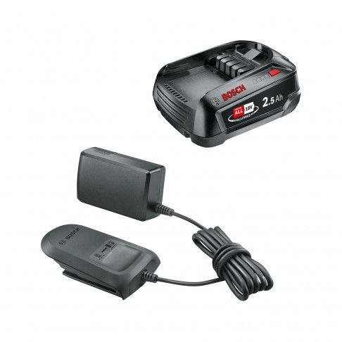 Conjunto Bateria E Carregador 18v 2,5ah