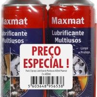 PACK 2 SPRAYS LUBRIFICANTE MULTIUSOS 400ML MAXMAT PACK 2 SPRAYS LUBRIFICANTE MULTIUSOS 400ML MAXMAT