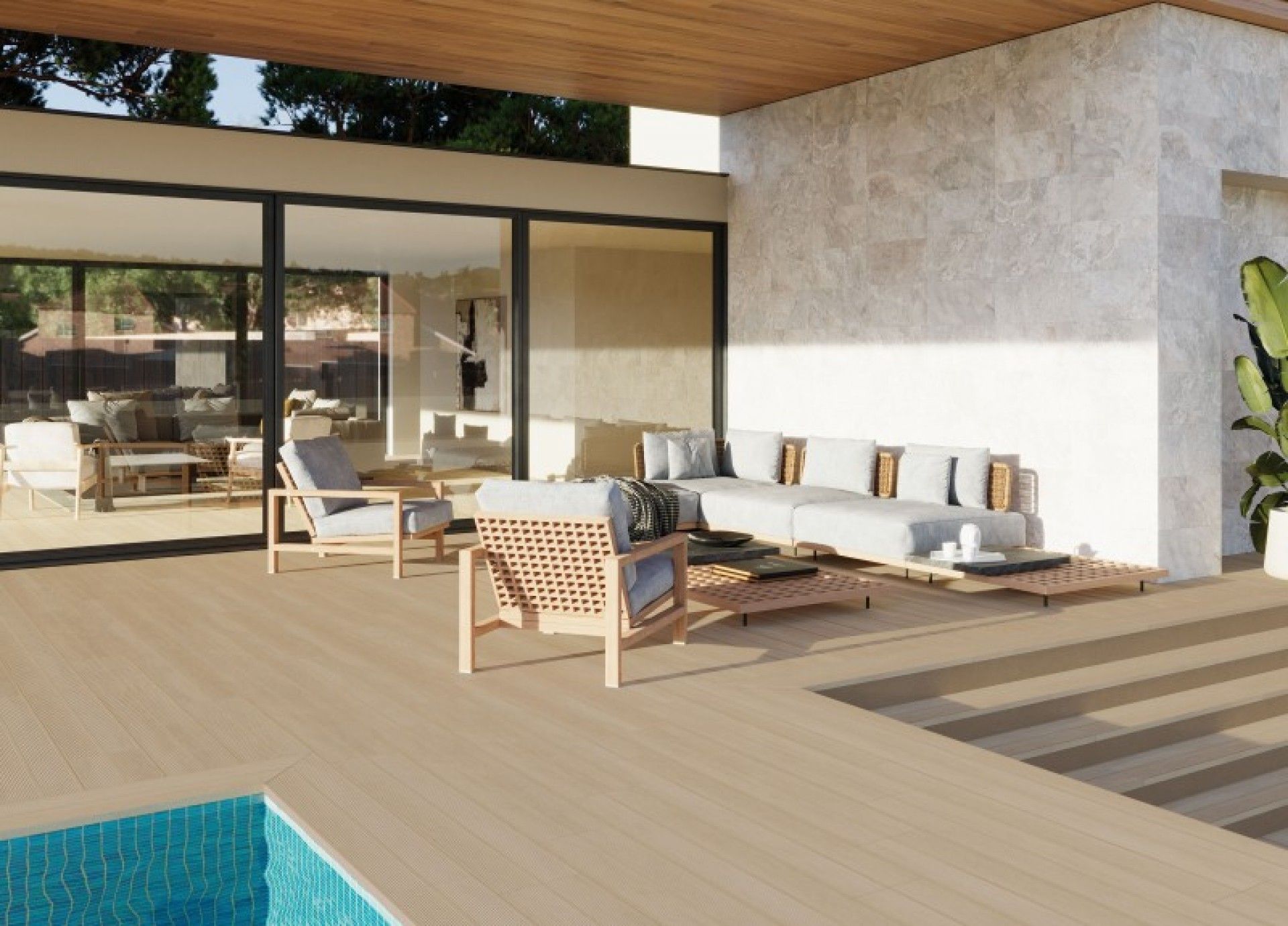 Deck Atelier Taupe 23,3x120 Cx.1,68m2