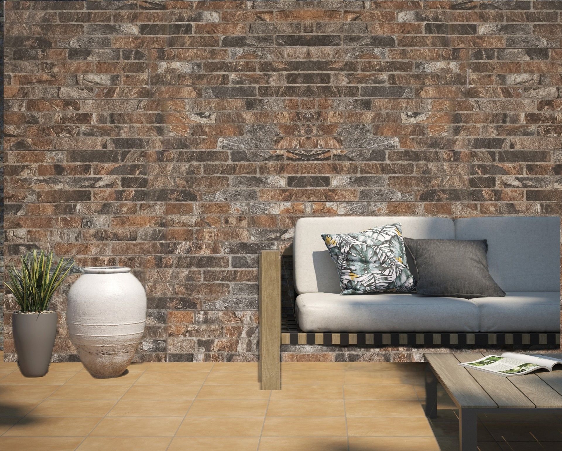 Revestimento Cadiz Slate 20x60 Cx.1,68m2