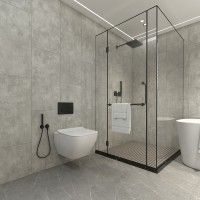 PAINEL SPC CONCRE 59,2X118,4CM CX.2,80M2
