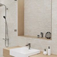 Revestimento Fior Di Bosco Sand 36X80 CX.1,15M2 Revestimento Fior Di Bosco Sand 36X80 CX.1,15M2