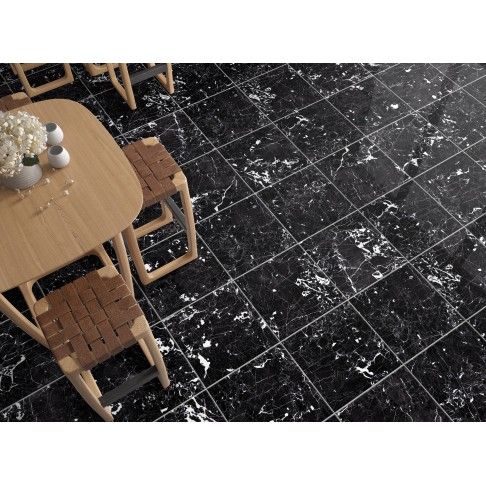Pavimento Carrara Negro 45X45 CX.1,62M2