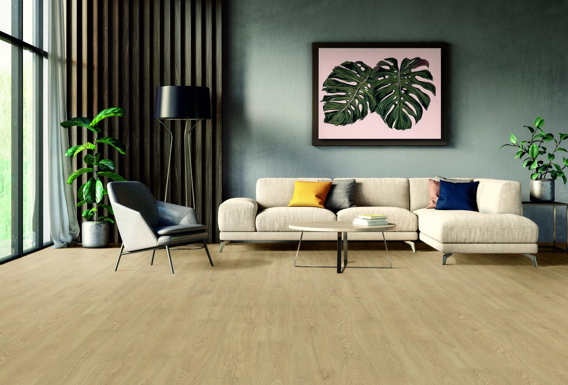 Pavimento Flutuante 8 mm AC4 Carvalho Cornfort Cx.2,22m2