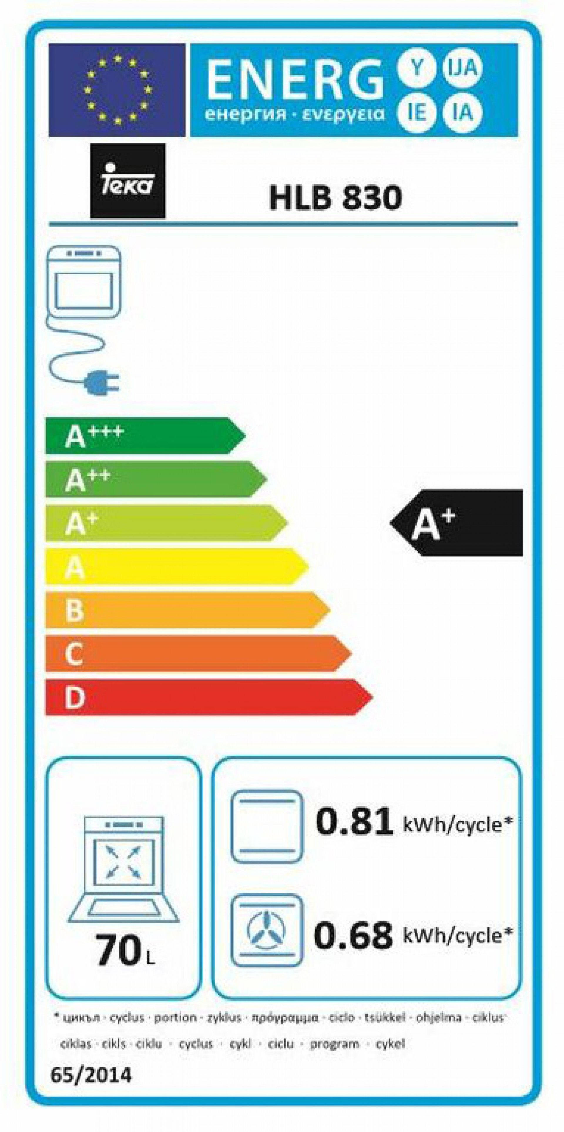 Forno Mulifunções Hlb 8300 Preto Teka
