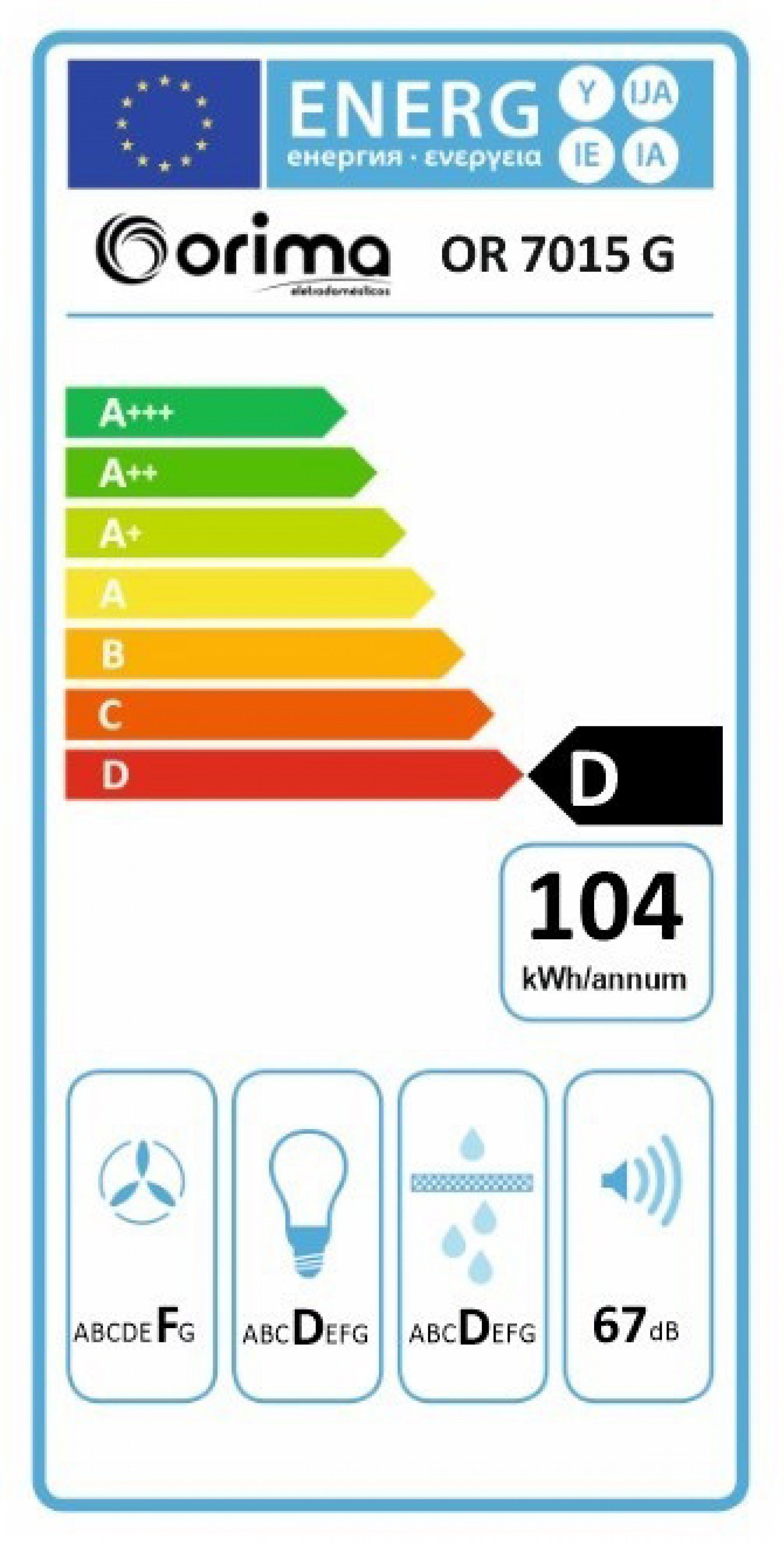 Exaustor Gaveta Or-7015-G 60cm Inox Orima