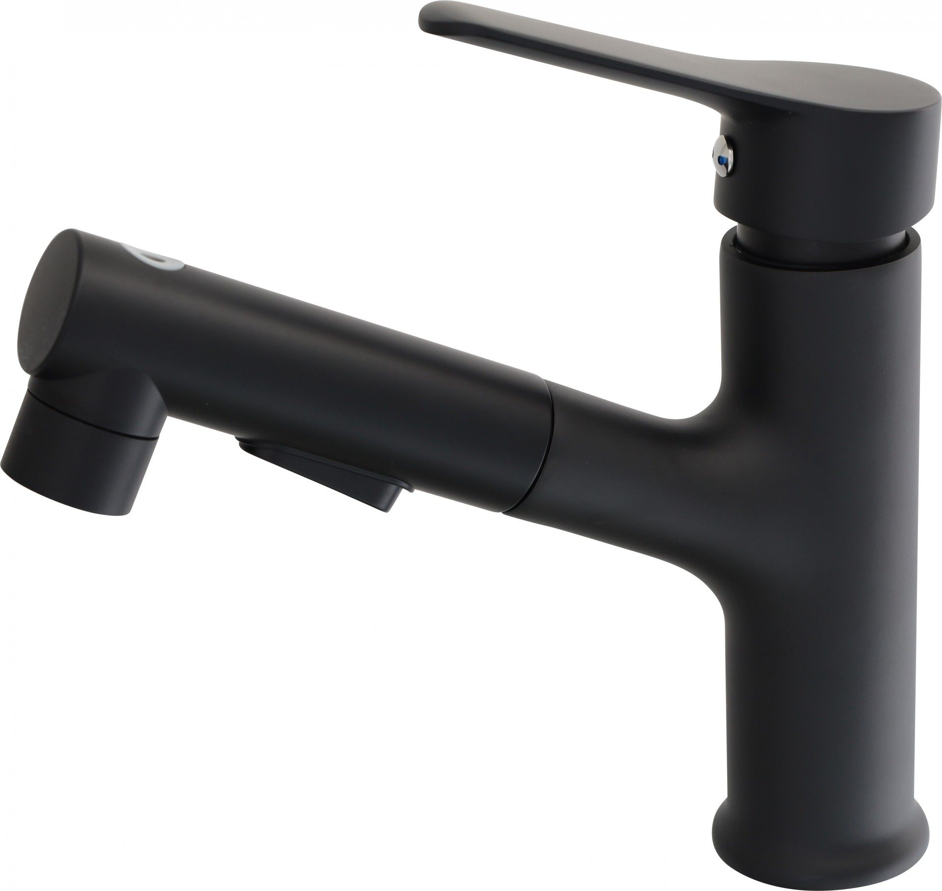 Torneira Cozinha Reia Preta Bica Baixa