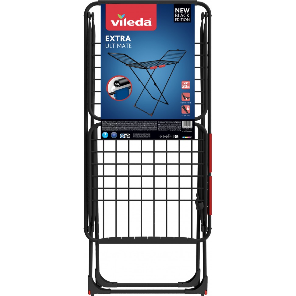 Estendal X-Legs Extra Ultimate Preto Vileda Estendal X-Legs Extra Ultimate Preto Vileda