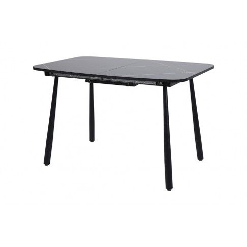 Mesa Extensível Rialto 120/160x80cm Preta Mesa Extensível Rialto 120/160x80cm Preta