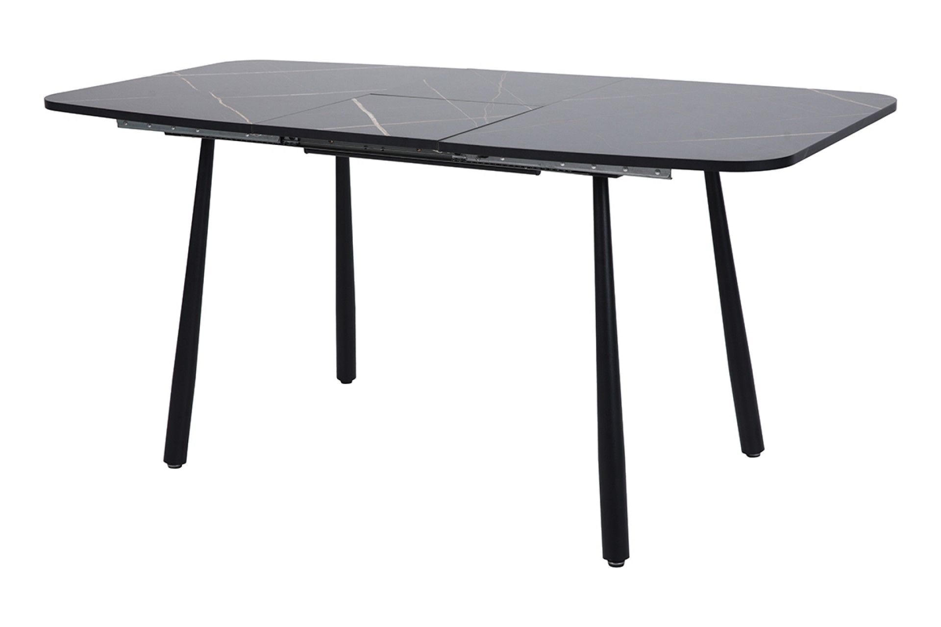 Mesa Extensível Rialto 120/160x80cm Preta