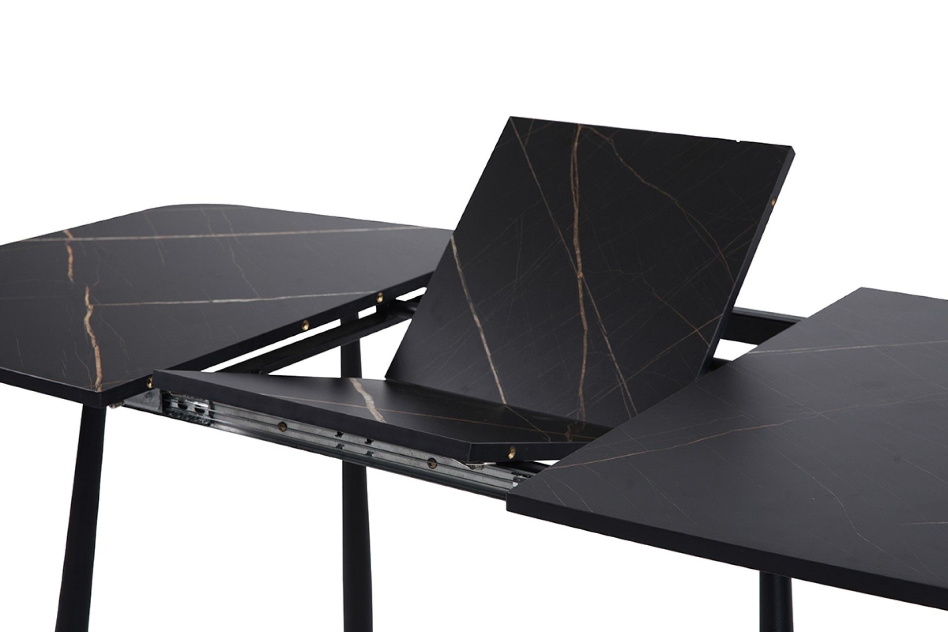 Mesa Extensível Rialto 120/160x80cm Preta