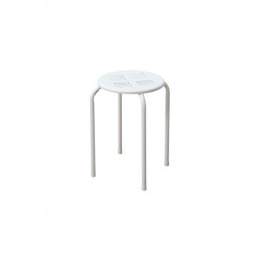 Banco Metal Leeds Branco