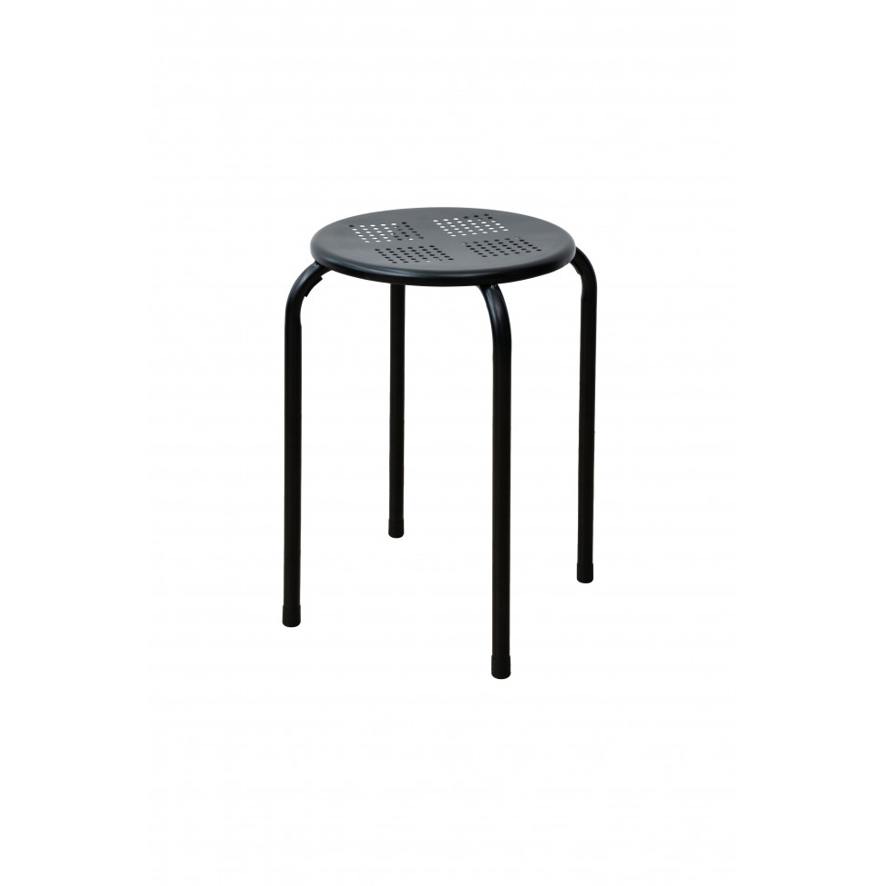 Banco Metal Leeds Preto Banco Metal Leeds Preto
