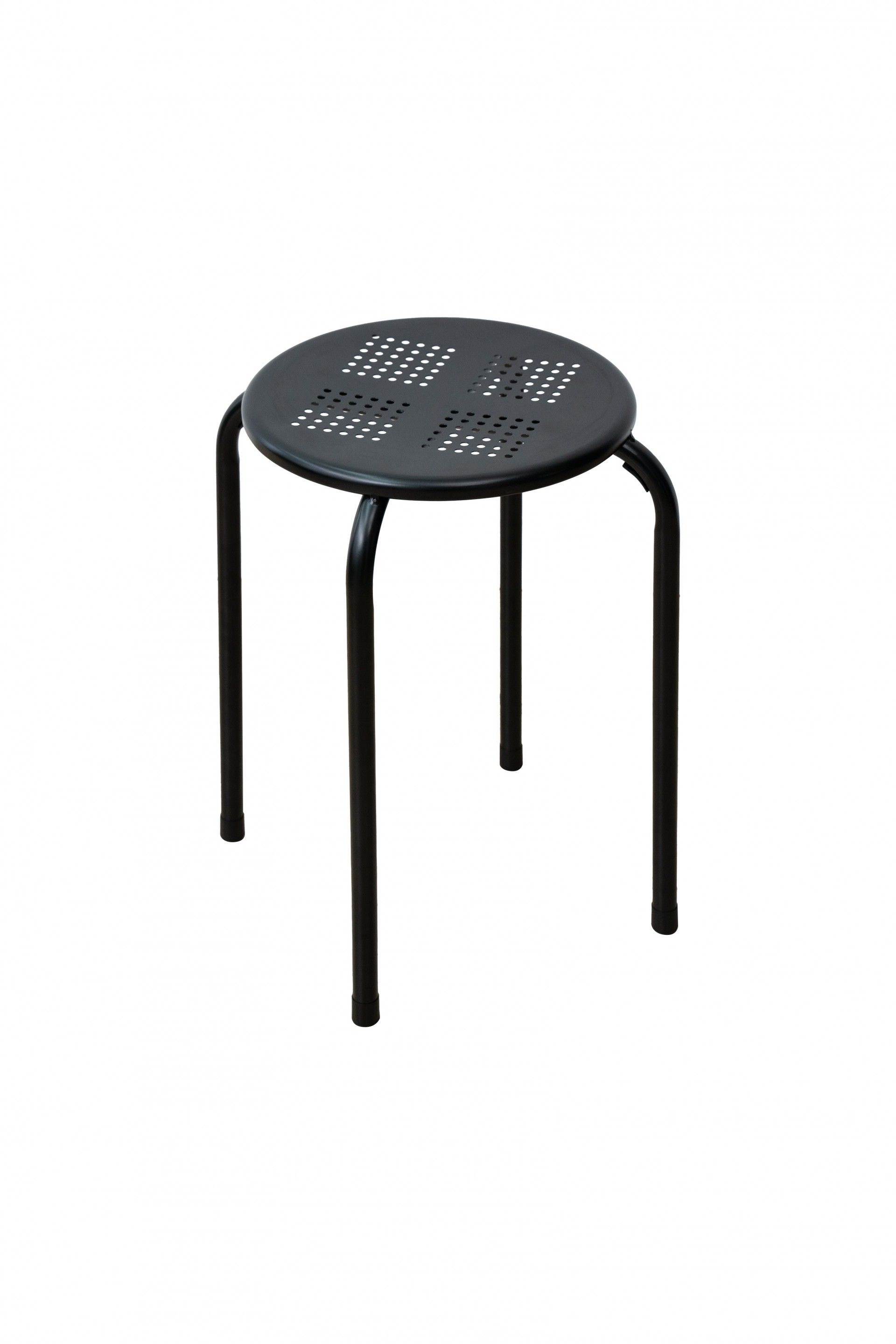 Banco Metal Leeds Preto