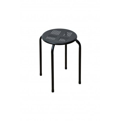Banco Metal Leeds Preto Banco Metal Leeds Preto