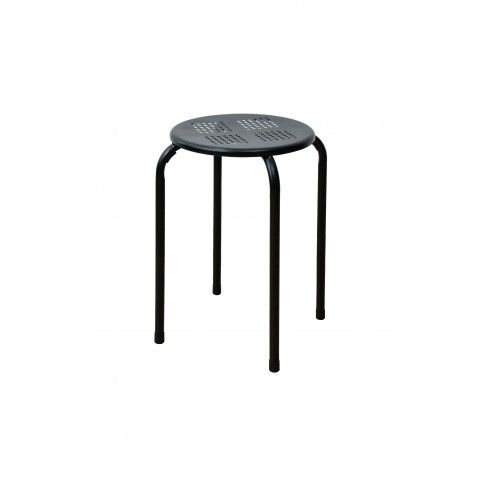 Banco Metal Leeds Preto Banco Metal Leeds Preto