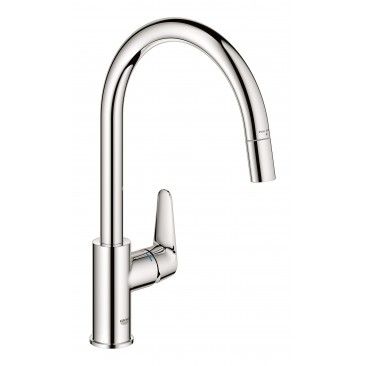 Torneira Cozinha Start Curve C/ Chuveiro Grohe