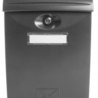 CAIXA CORREIO PVC 26 CINZA CAIXA CORREIO PVC 26 CINZA