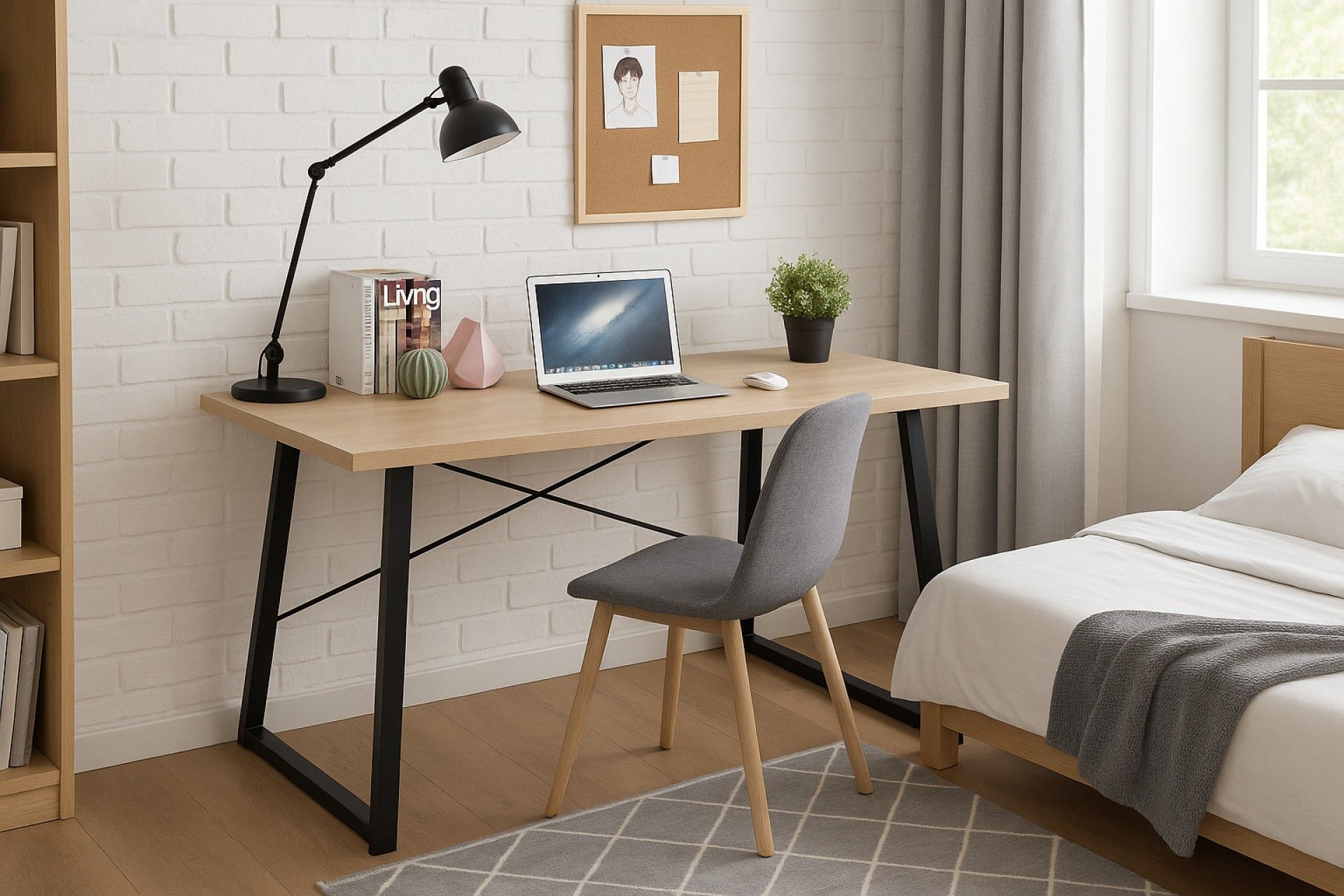 Secretária Urban 140x60x75cm