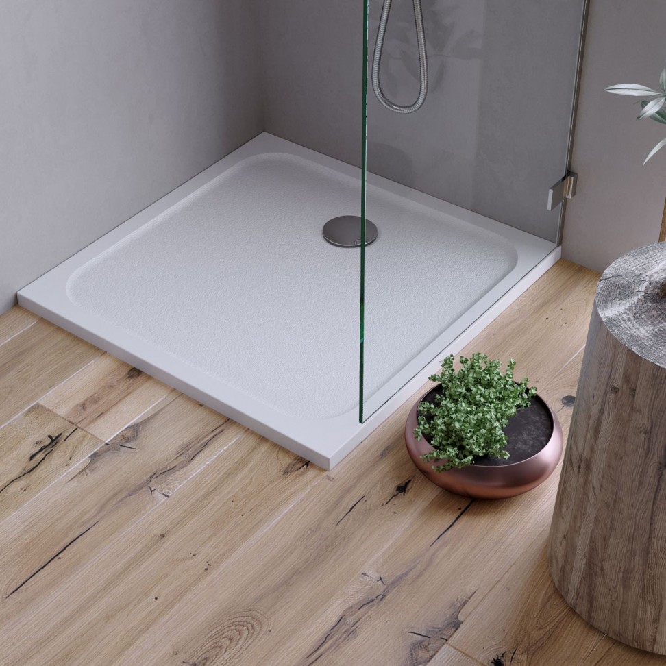 Base Resina 80x80x3cm; Branco