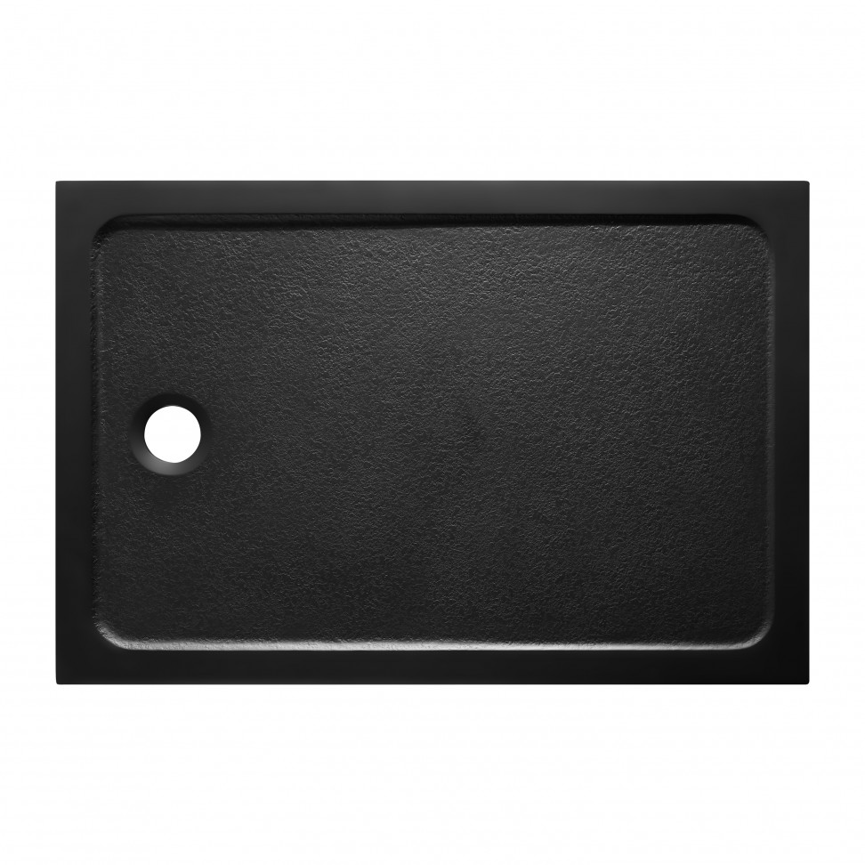 Base Duche Resina 120x80x3cm Preto Base Duche Resina 120x80x3cm Preto