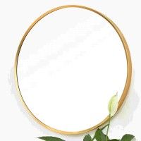 Espelho Decorativo Gold 60cm