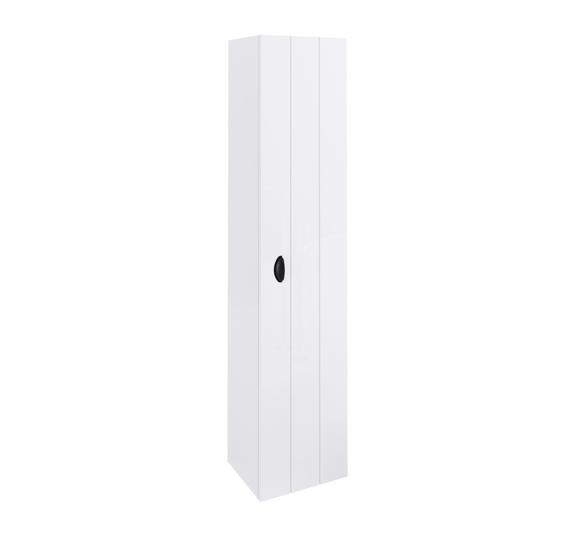 Coluna Suspensa Gaya 35x32x160cm 2 portas Branco Mate