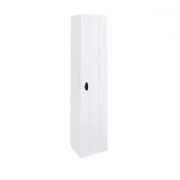Coluna Suspensa Gaya 35x32x160cm 2 portas Branco Mate
