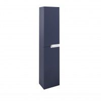 Coluna Suspensa Unik 35x25x160cm 2 portas Azul Mate