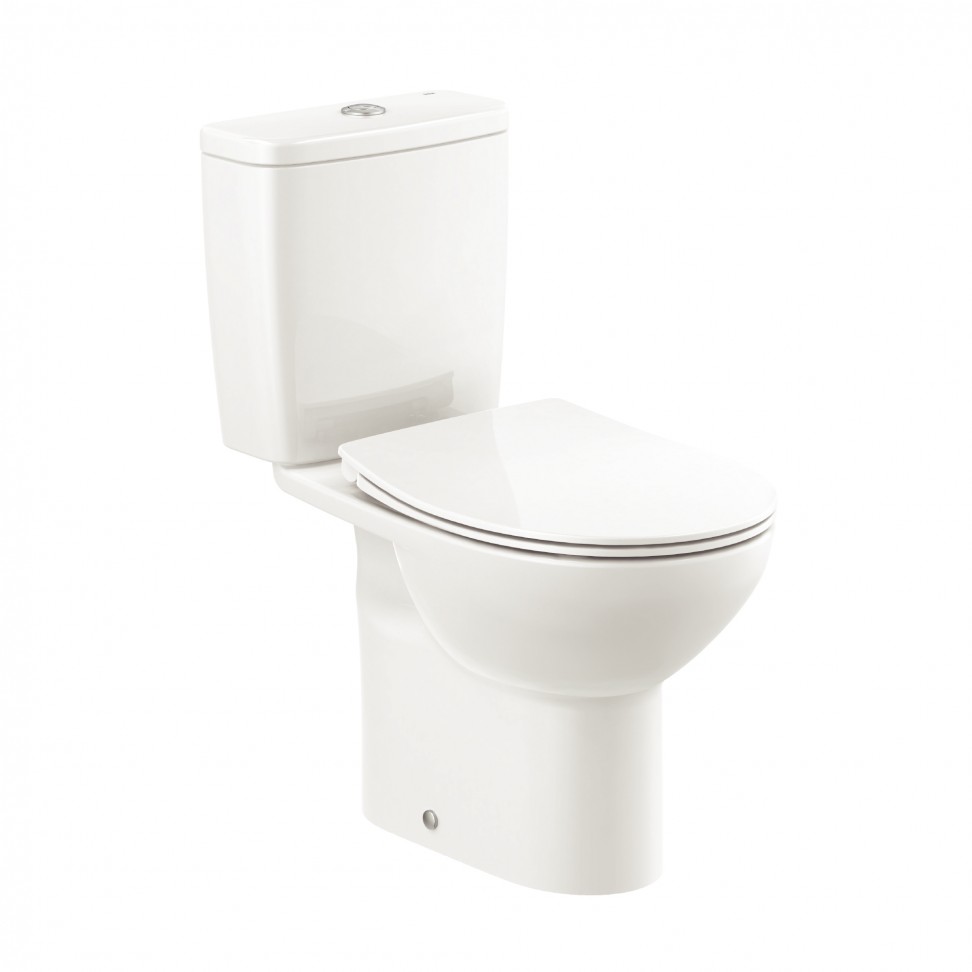 Pack WC Nora Roca Rimless (Sanita/Cisetrna/Tampa) Branco Pack WC Nora Roca Rimless (Sanita/Cisetrna/Tampa) Branco