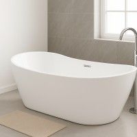 Banheira Ilha 170X75X73cm Acrílico Branco Banheira Ilha 170X75X73cm Acrílico Branco