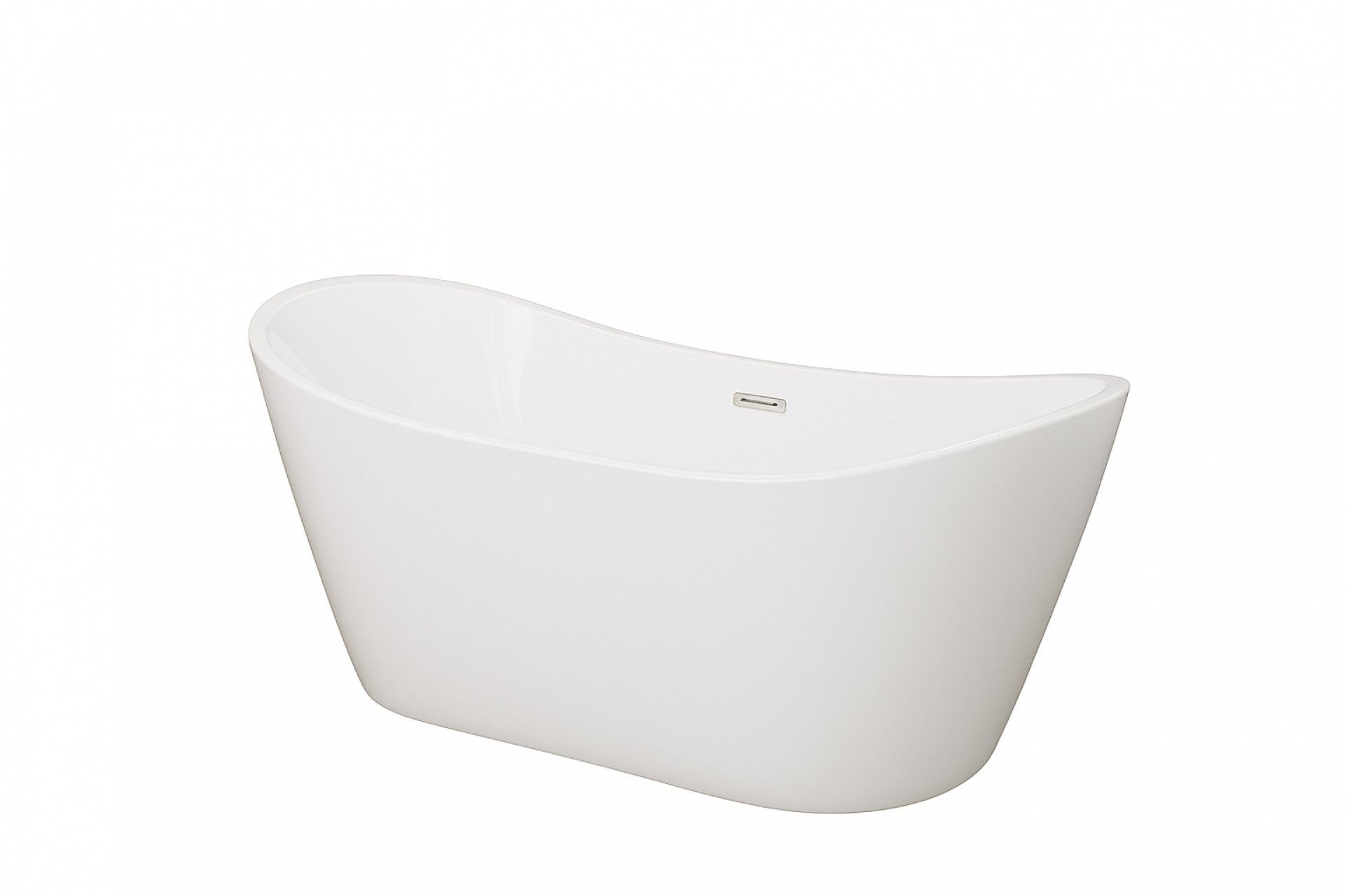 Banheira Ilha 170X75X73cm Acrílico Branco