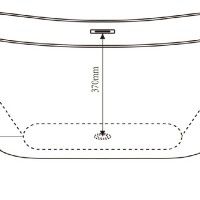 Banheira Ilha 170X75X73cm Acrílico Branco Banheira Ilha 170X75X73cm Acrílico Branco