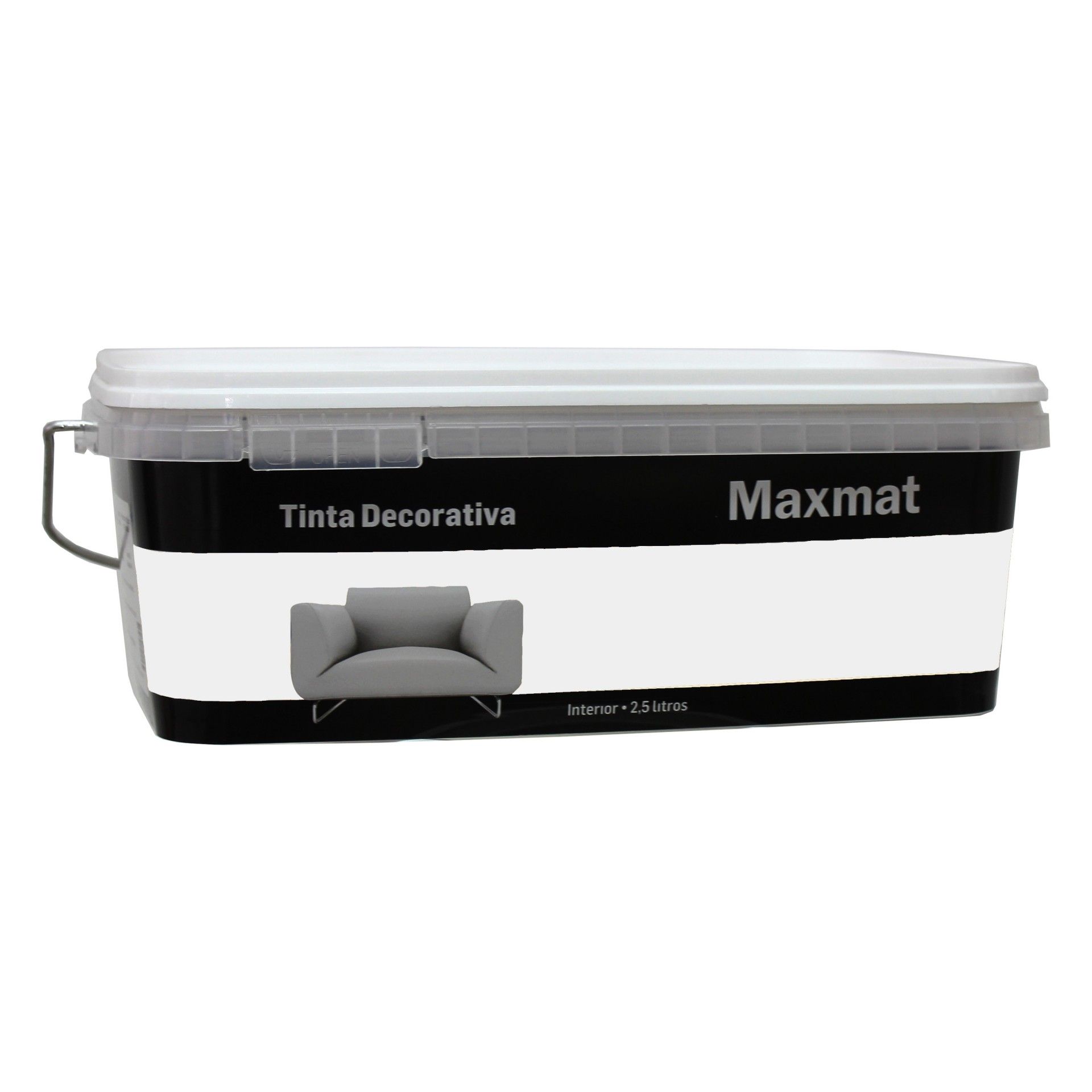 Tinta interior decorativa Cinza Bacu 2,5L