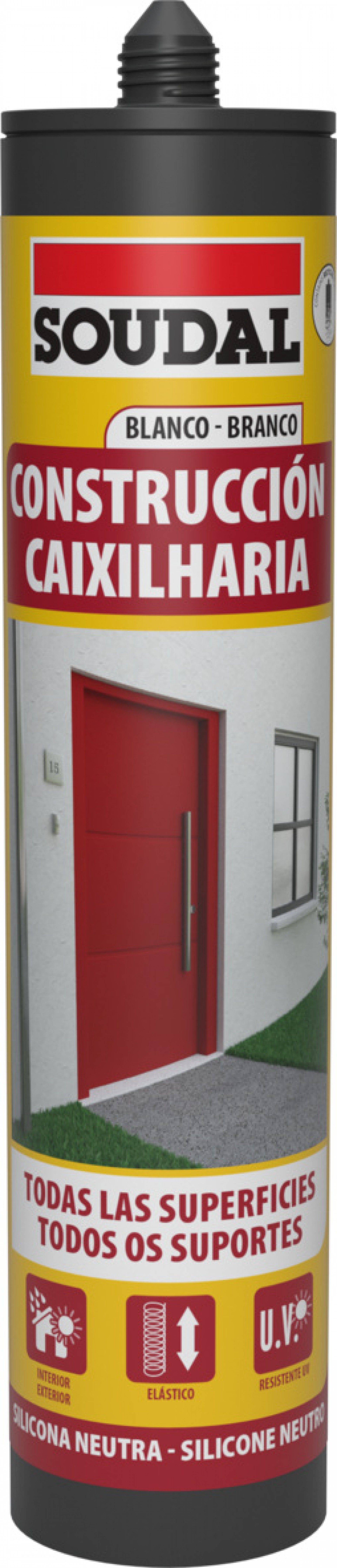 Silicone Neutro Construção Branco 290ml