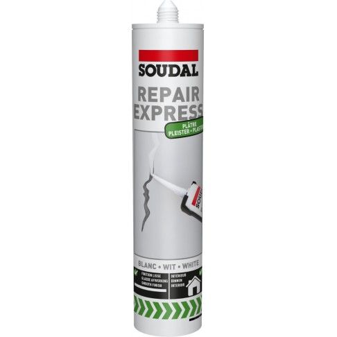 Massa Acrilica Repair Express Gesso Branco 290ml Massa Acrilica Repair Express Gesso Branco 290ml