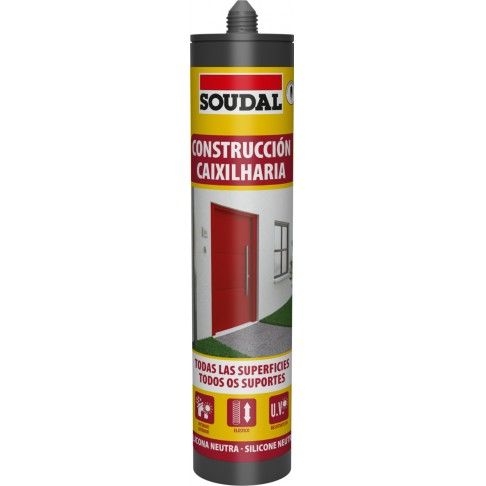 Silicone Neutro Construção Aluminio 290ml Silicone Neutro Construção Aluminio 290ml