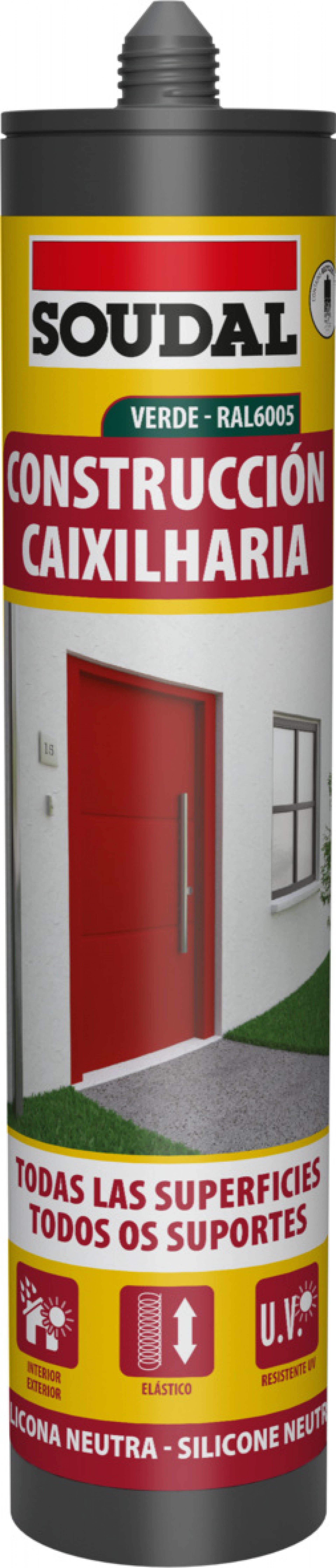 Silicone Neutro Construção Verde 290ml