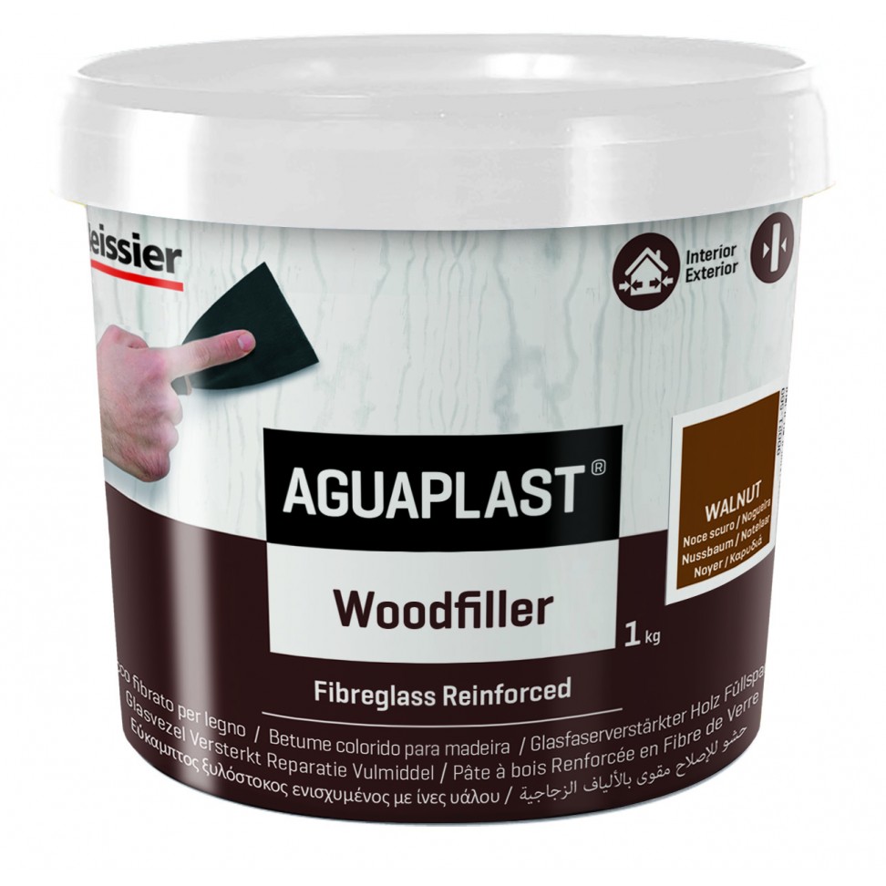 Aguaplast Betume Madeira Nogueira 1Kg Aguaplast Betume Madeira Nogueira 1Kg