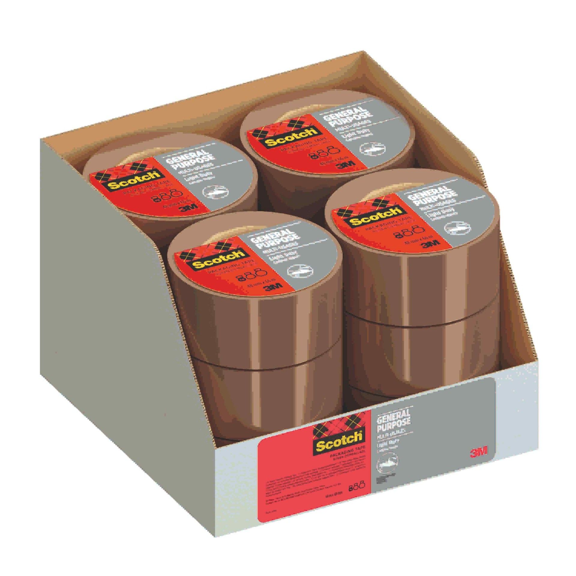 Fita Adesiva Embalagem 48mmx66m Castanho